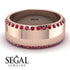 Eternity Ruby Wedding Band - Benjamin No. 11